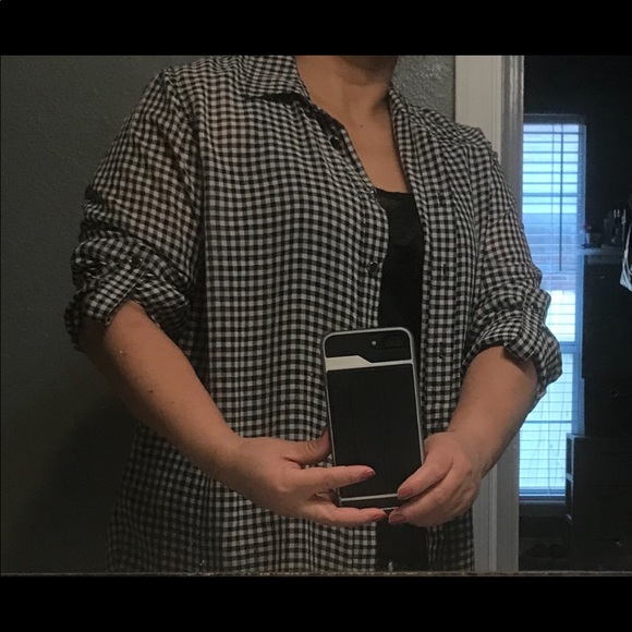 Michael Kors Plaid Button Down Shirt - Picture 10 of 11